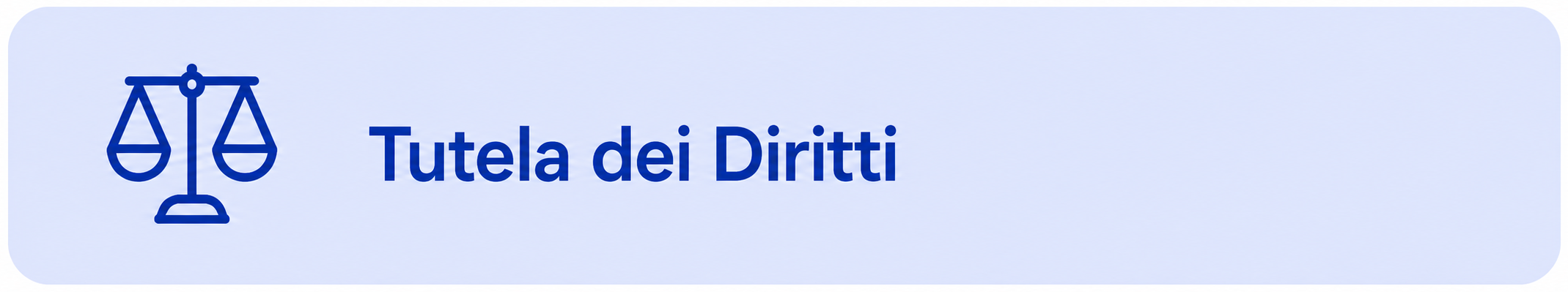 Tutela dei Diritti